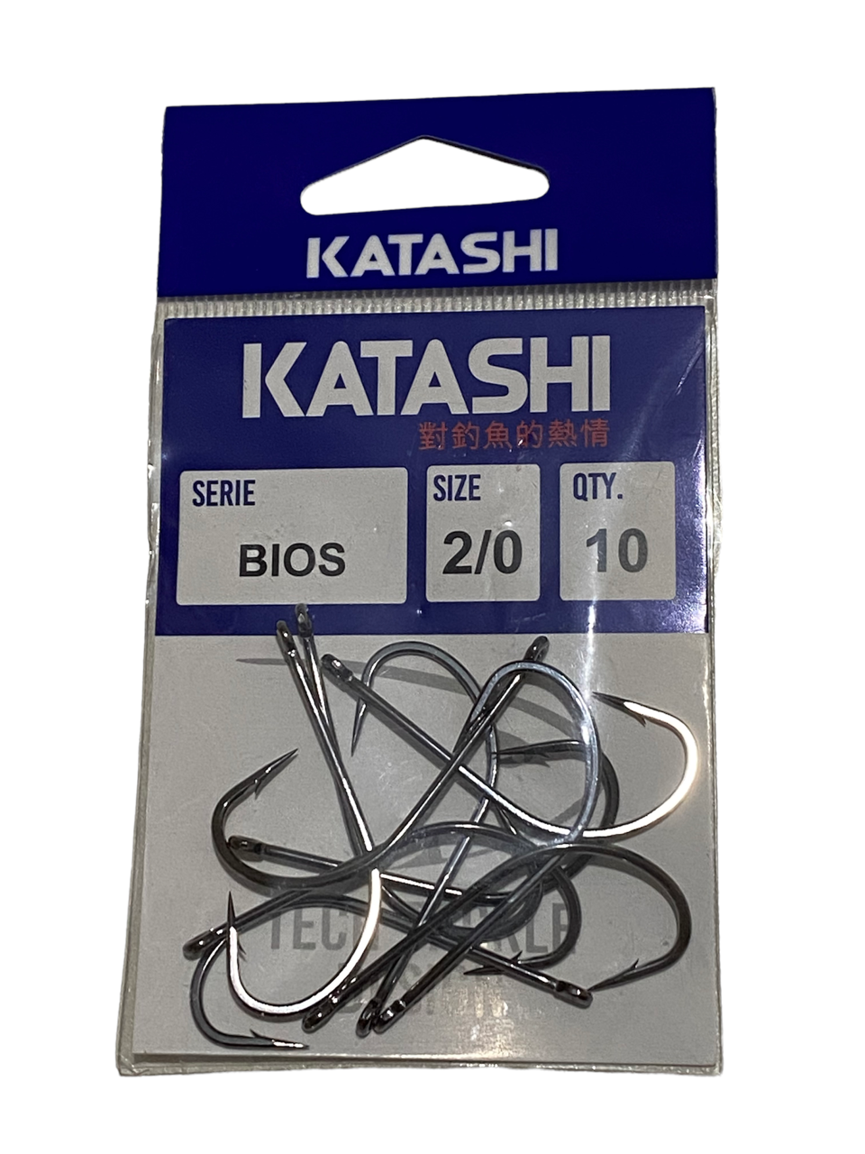 Anzuelo Katashi B1os Medida 2/0 Blister 10 Un Para Pejerrey