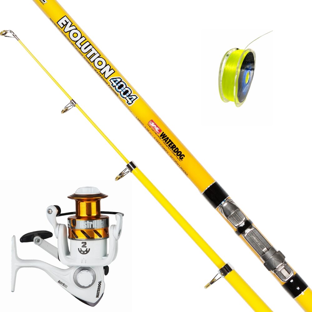 Combo Pejerrey Waterdog Caña+reel+nylon
