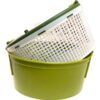 Balde Porta Carnadas 2 Piezas Escurridor Con Tapa 5 Lts