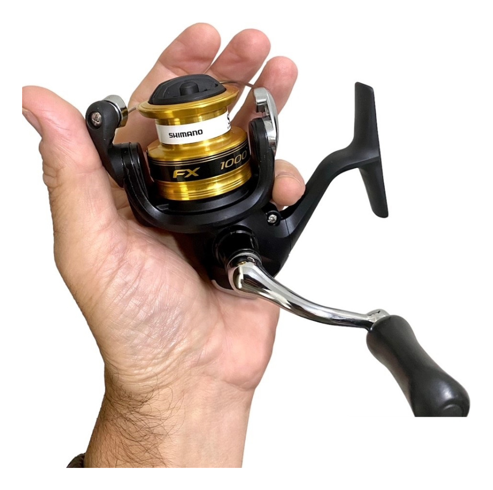 Combo Shimano Caña Stimula Ligth 6-10lb+reel Fx 1000+nylon