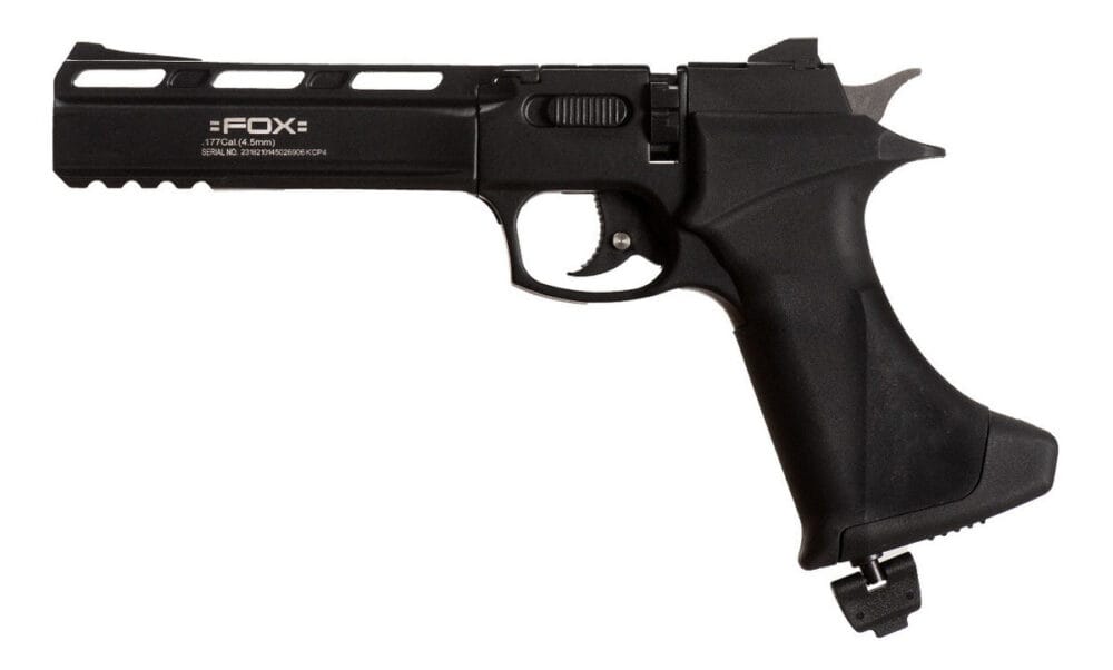 Revolver Fox Cp4 Nitro Co2 4,5mm 350fps