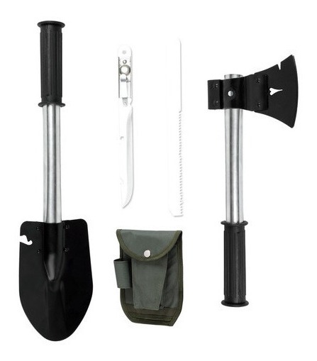Pala Hacha Sierra Cuchilla Waterdog 4 En 1 Sas3815gn