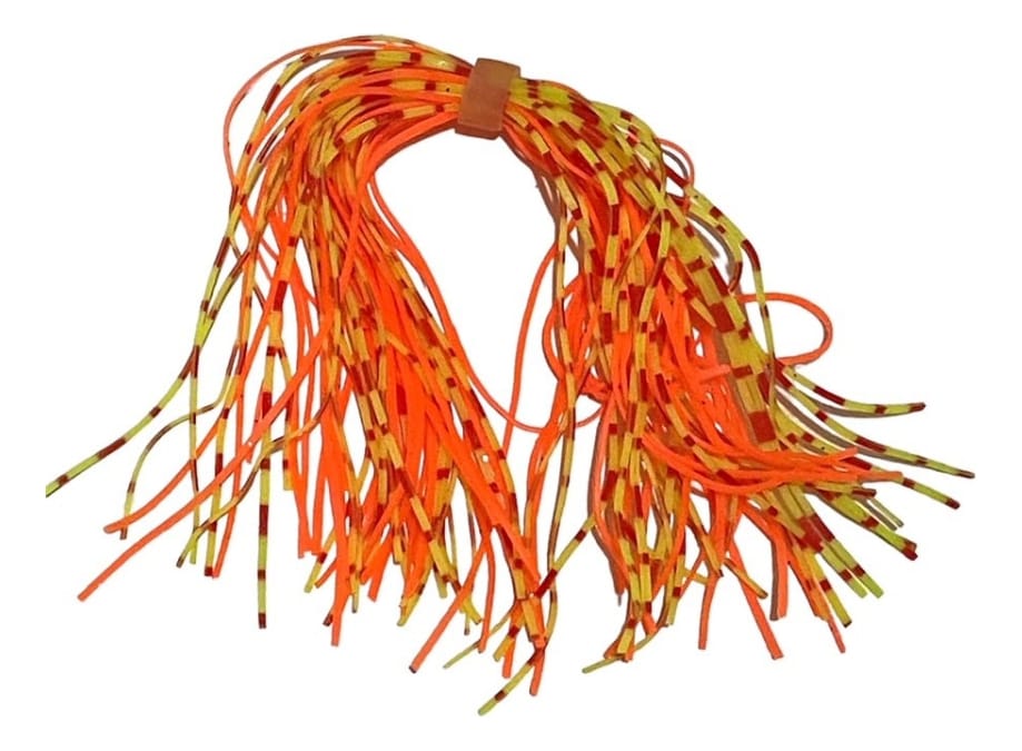 Flecos De Silicona Para Señuelos Pollerita De 12 Cm Gomas