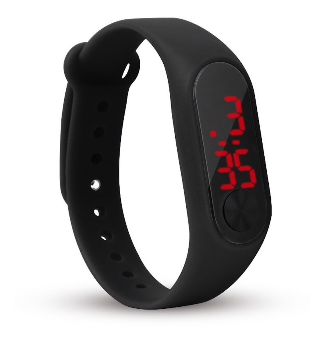 Reloj Digital Led Deportivo Cinta De Silicona Unisex