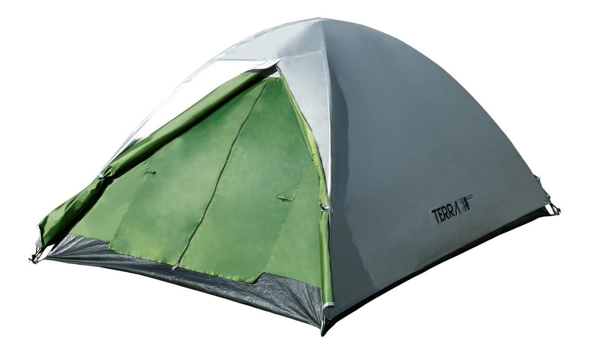 Carpa Waterdog Terra Para 2 Pers. Campamento Protección Uv