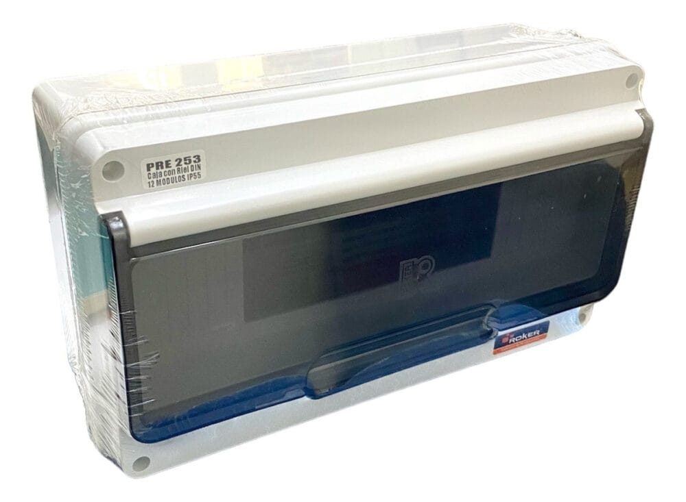 Tablero Roker Estanco Exterior 12 Bocas Din Pre 253
