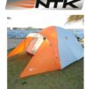 Carpa Ntk Katmandu Para 3/4 Personas Naranja/blanco