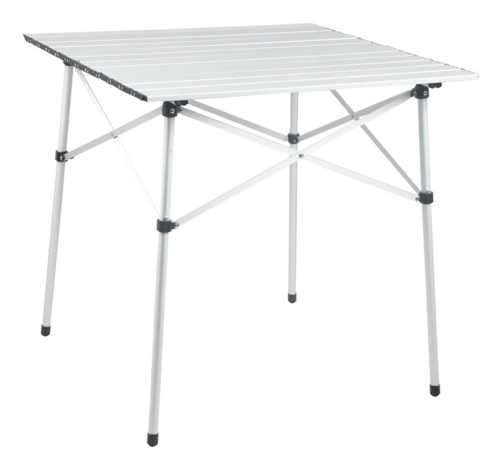 Mesa Enrrollable Waterdog Aluminio - 70x70x70cm - Resis.30kg