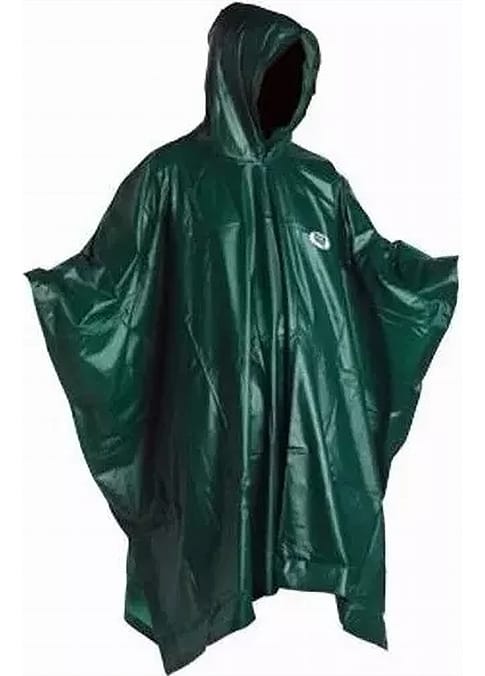 Poncho Para Lluvia Con Capucha Y Visera Waterdog 0.15mm