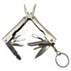 Pinza Mini Multiherramienta 9 Funciones Acero Inox Llavero