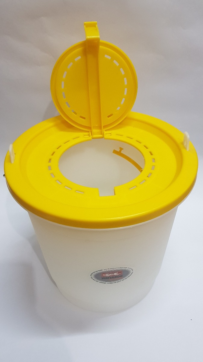 Balde Porta Carnadas Waterdog 2pz 10 Litros C/balde Interior