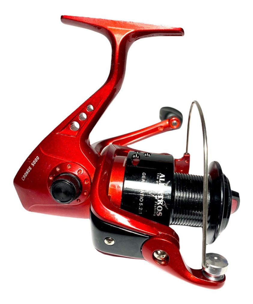 Combo Caña Waterdog Silverfish 3,60m+reel+nylon Variada Mar