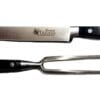 Juego Trento Asador 2 Piezas Tenedor/trinche-cuchillo Madera