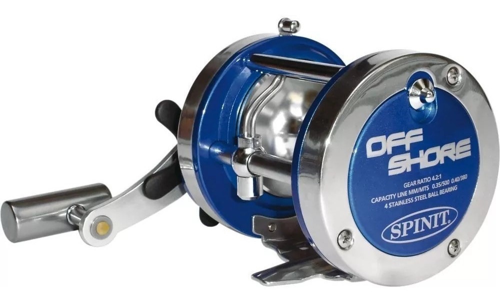 Reel Spinit Off Shore 4 Rulemanes Blindados 4.2:1