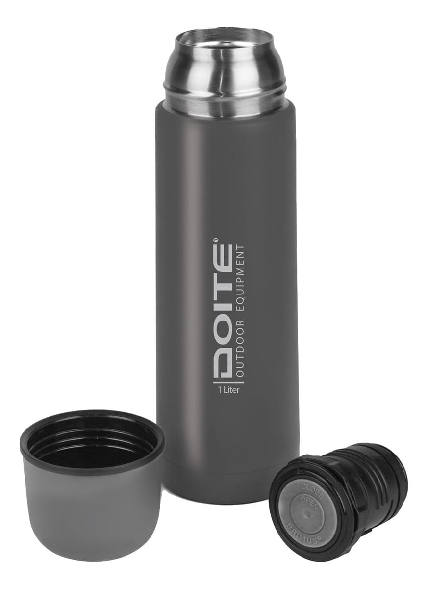 Termo Doite Max De Acero Inoxidable 1l Gray