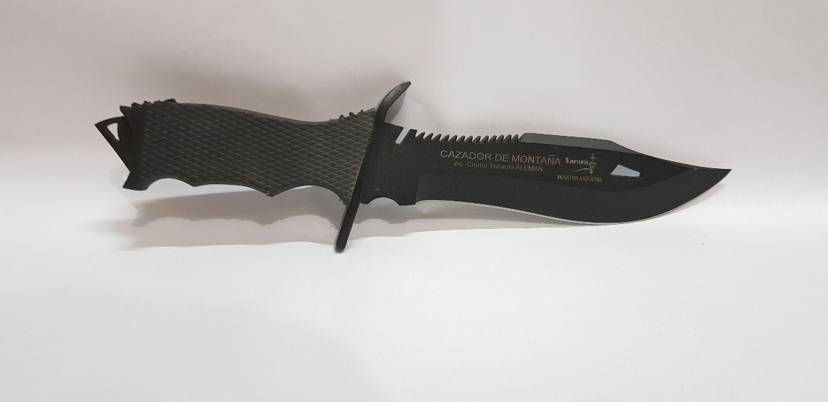 Cuchillo Yarará Estilo Cazador De Montaña - 31,5cm - 430g