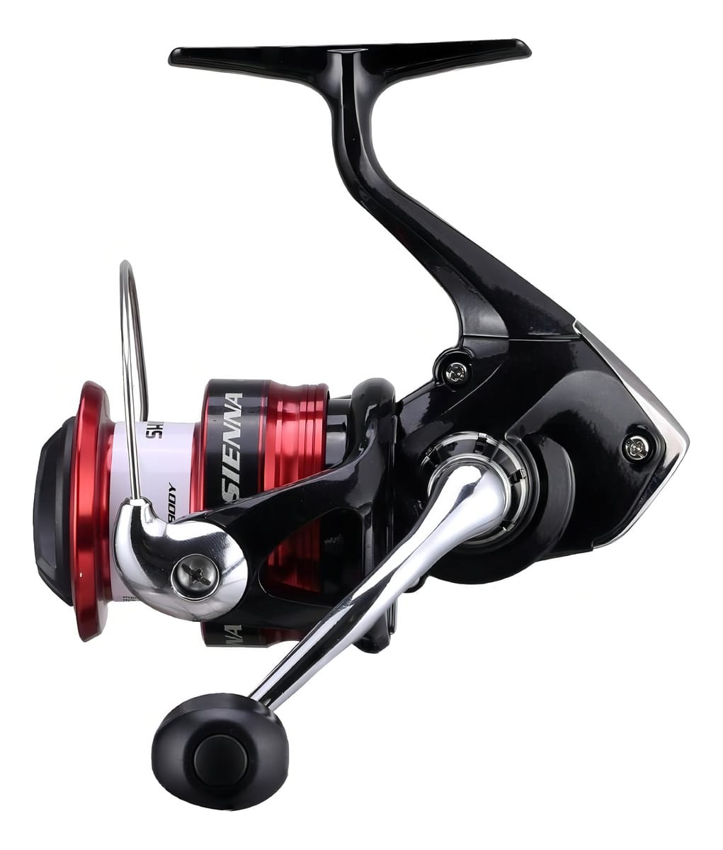 Reel Frontal Shimano Sienna Fg Sn2500fg Derecho/izquierdo Color Negro