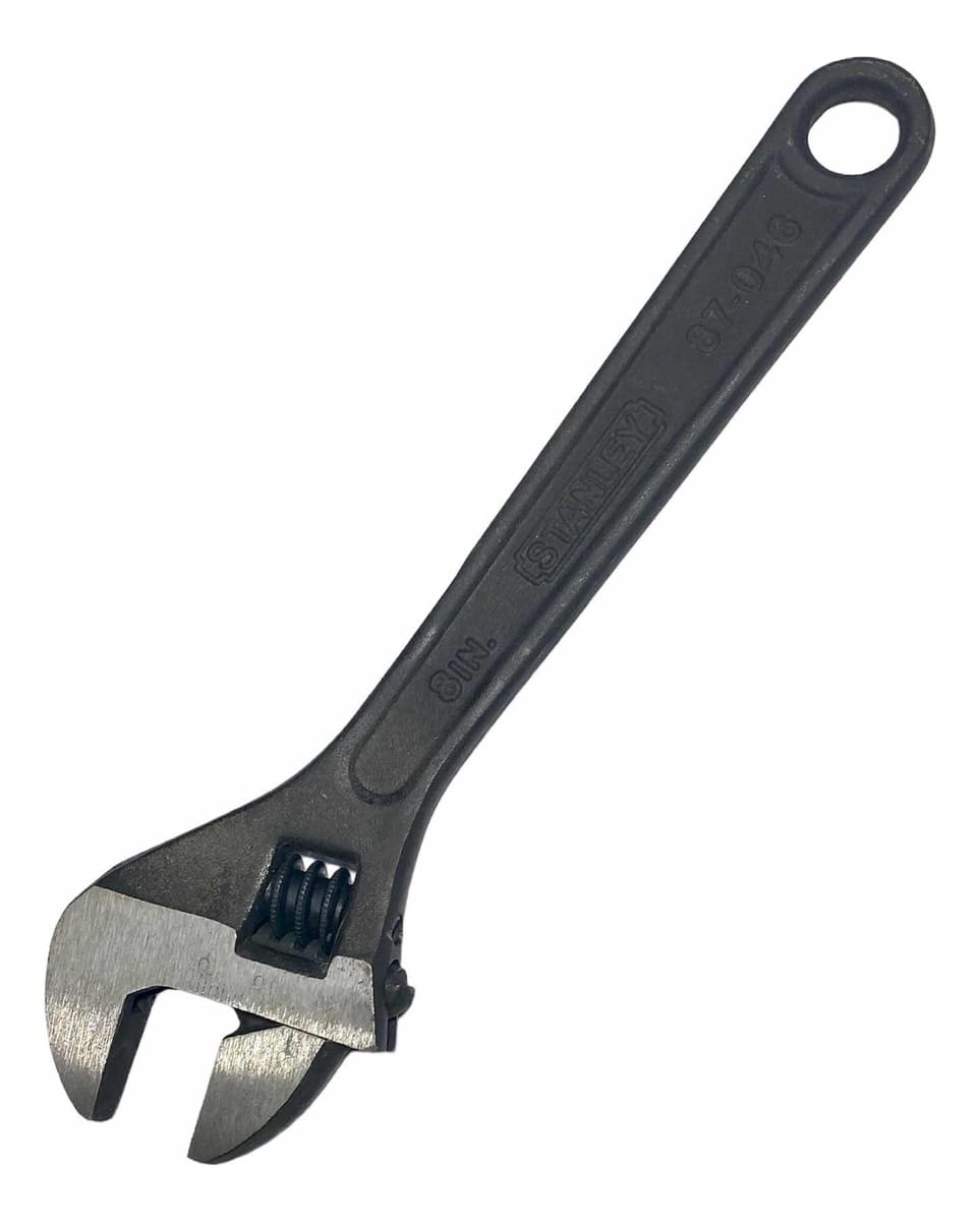 Llave Francesa Stanley 87-046 Fosfatada 203 Mm