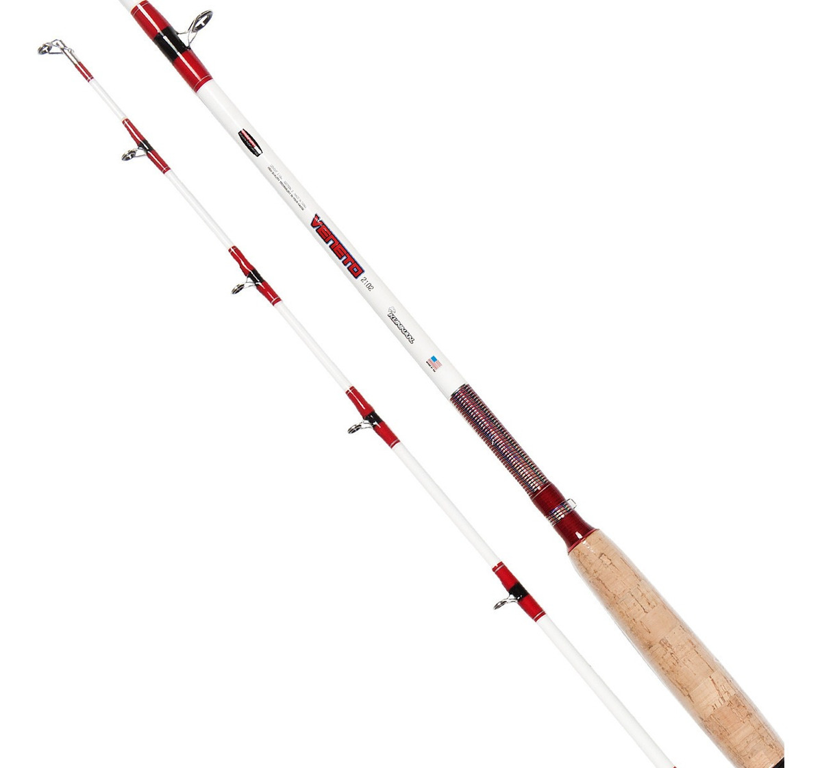 Caña Kunnan Veneto Bait 1,95 M 2 Tramos 10-30 Libras Pesada