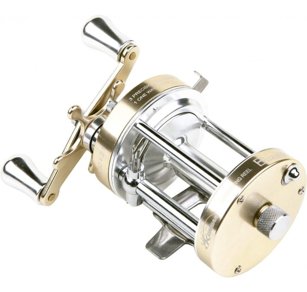 Reel Rotativo Kunnan Blazer 6004 4rulemanes 4.2:1 Lado Der.