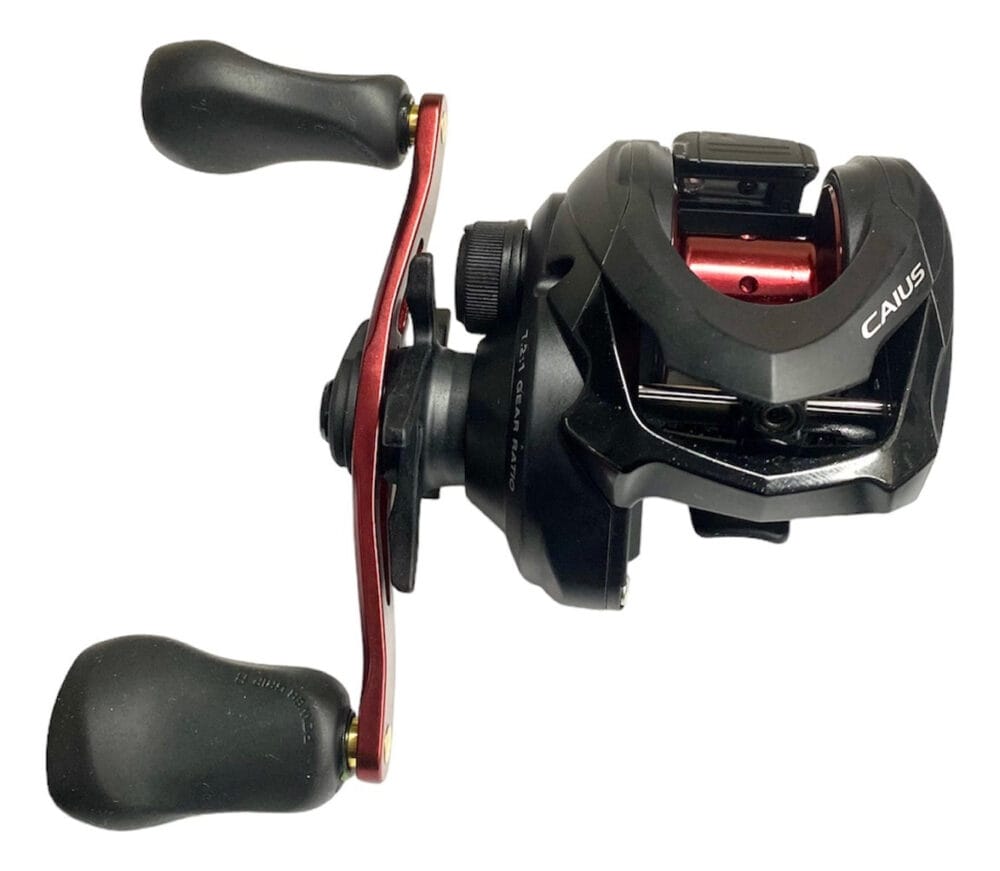 Reel Rotativo Shimano Caius 150 4 Rulemanes 5 Kg De Fuerza