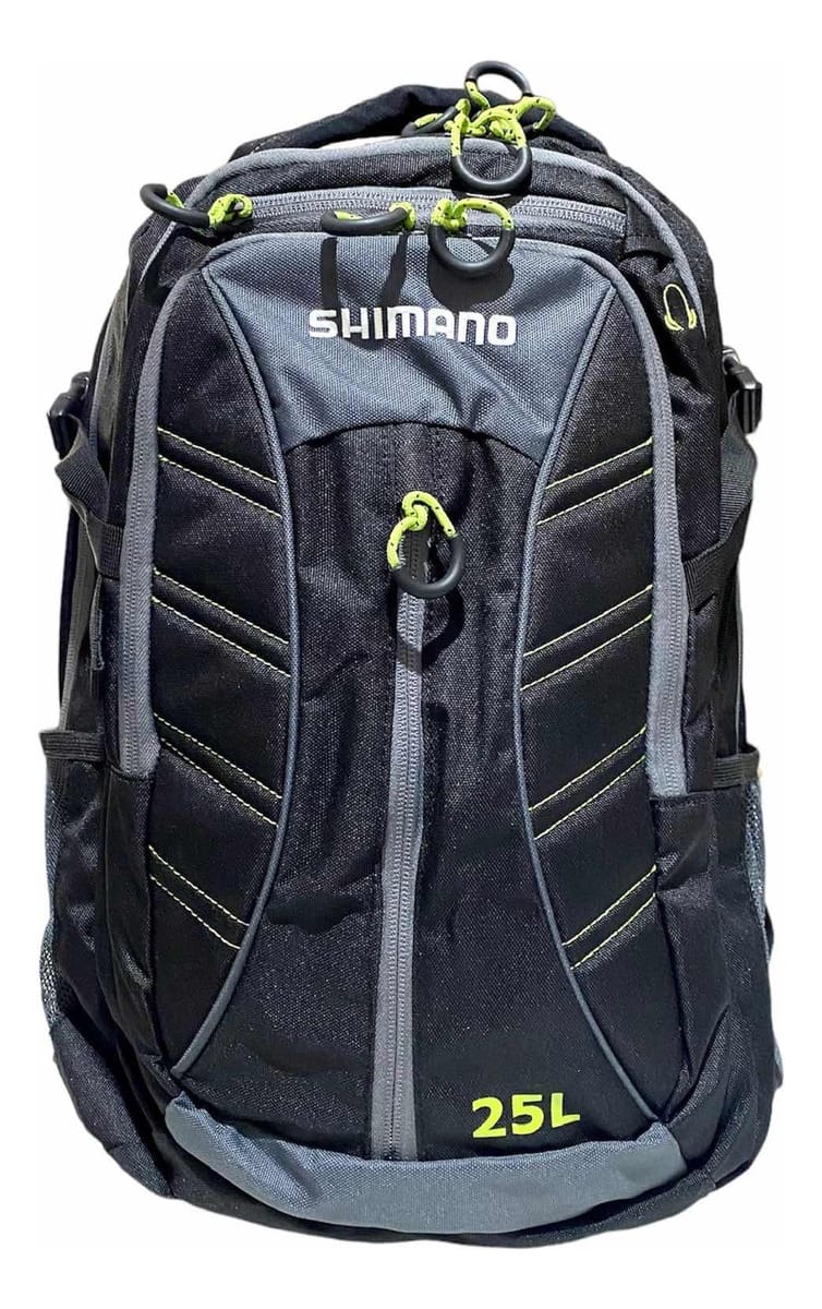Mochila Shimano Back Pack 25 L Liviana Uso Urbano Pesca