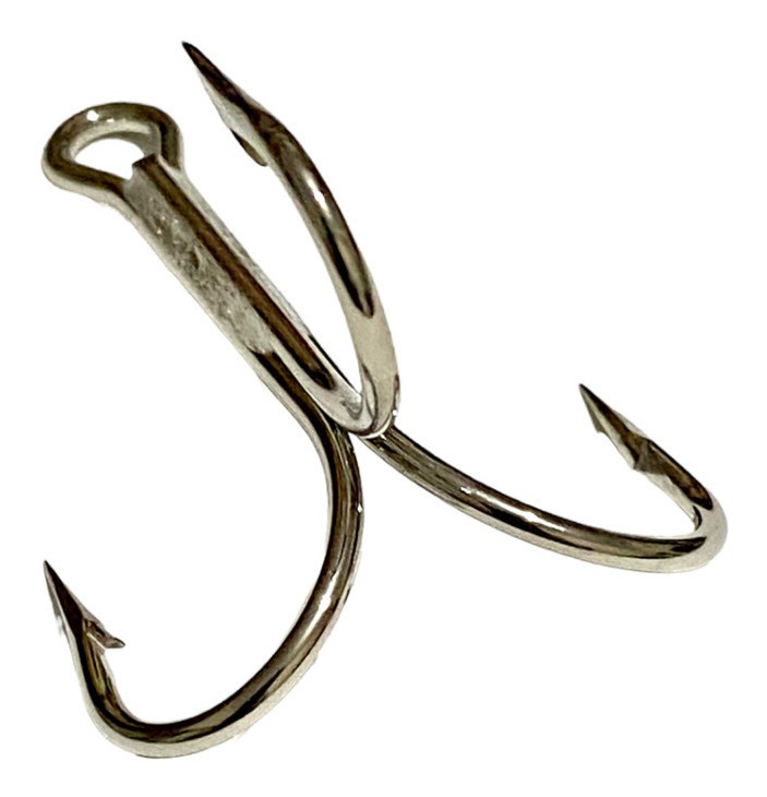 Anzuelo Mustad Strong 3551 Ni Tamaño 2 X6 Un. Robadores