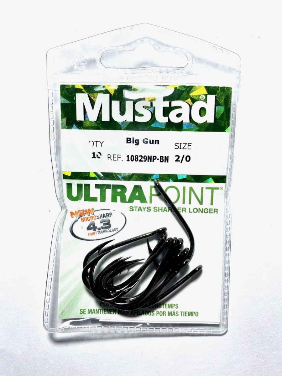 Anzuelo Mustad Ultrapoint Big Gun 10829np-bn Reforzados