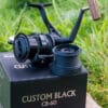 Reel Frontal Okuma Custom Black 60 4 Rulemanes Pesca Lance