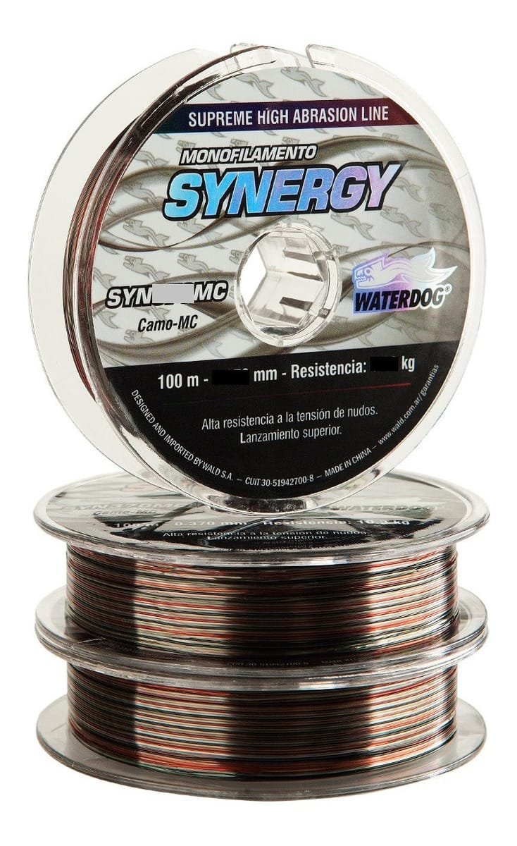 Nylon Waterdog Synergy Pesca X 100m 0,26 Mm Resiste 5,4 Kg
