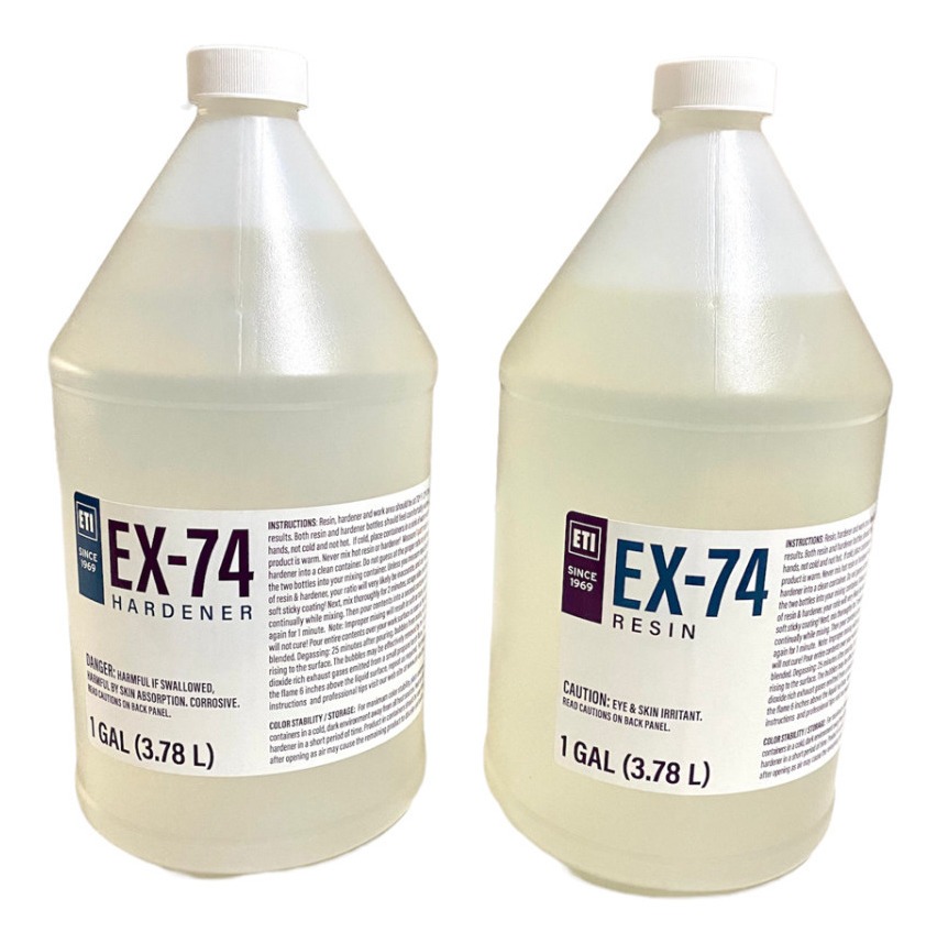 Resina Epoxi Armado Cañas Pesca O Señuelos Origen Usa 2 Gal