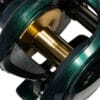 Reel Spinit Predator 7 Rulemanes 16 Kilos De Drag Color Verde Lado De La Manija Izquierdo