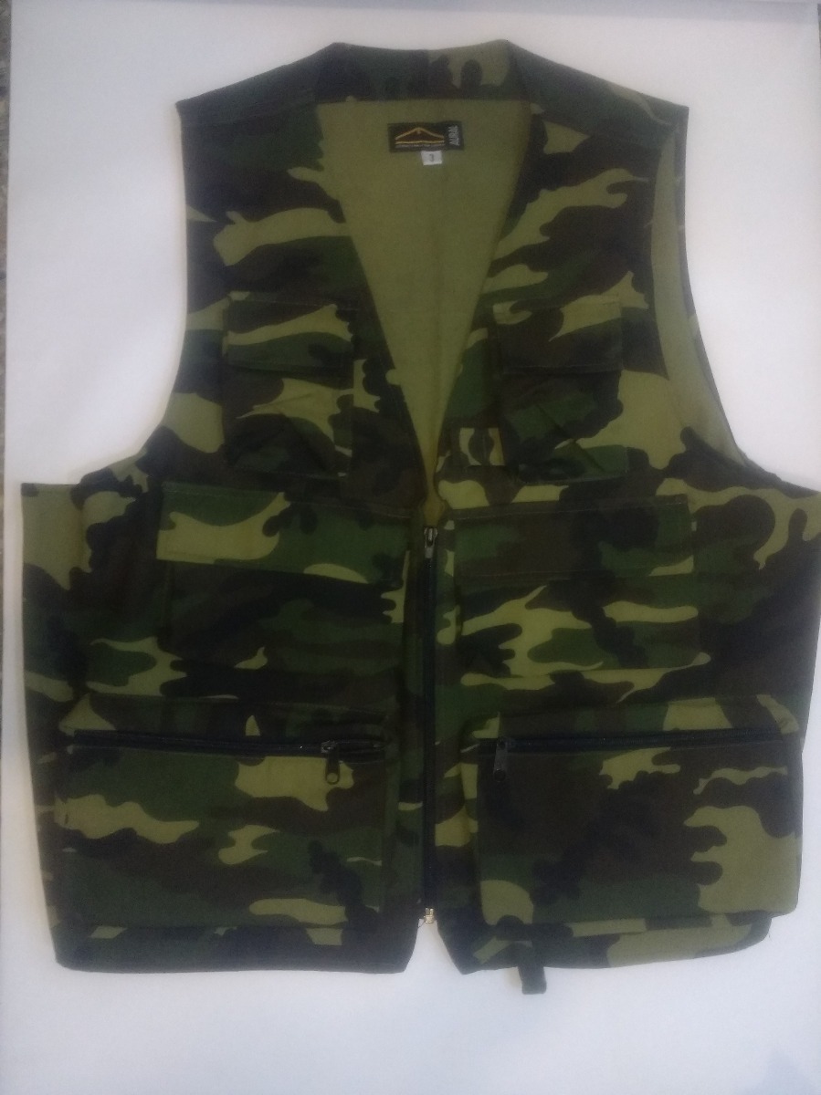 Chaleco De Pesca Camuflado