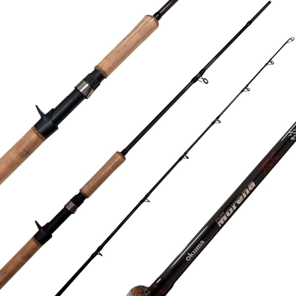 Caña Okuma Morena Tss 2.13mts 2 Tramos 15-45lbs Rotativo Color Gris