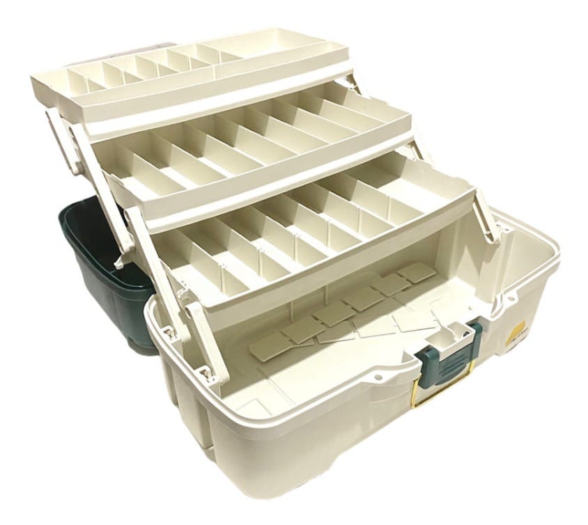 Caja De Pesca Plano 3 Bandejas 41,3x22,8x21,3 Cm Robusta
