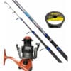 Combo Caña Waterdog Imw 4m + Reel Zpark 301 + Nylon Pejerrey