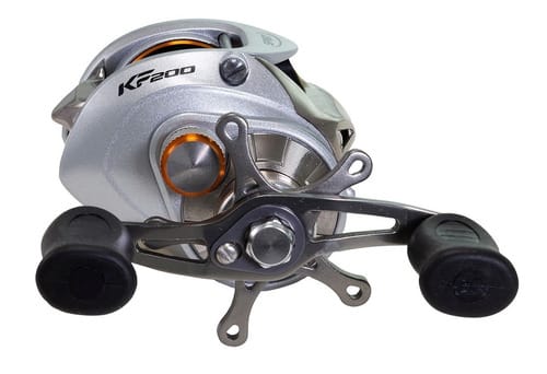Reel Spinit Kf 204 Pesca Rotativo Bait Huevito Izquierdo Color Plateado