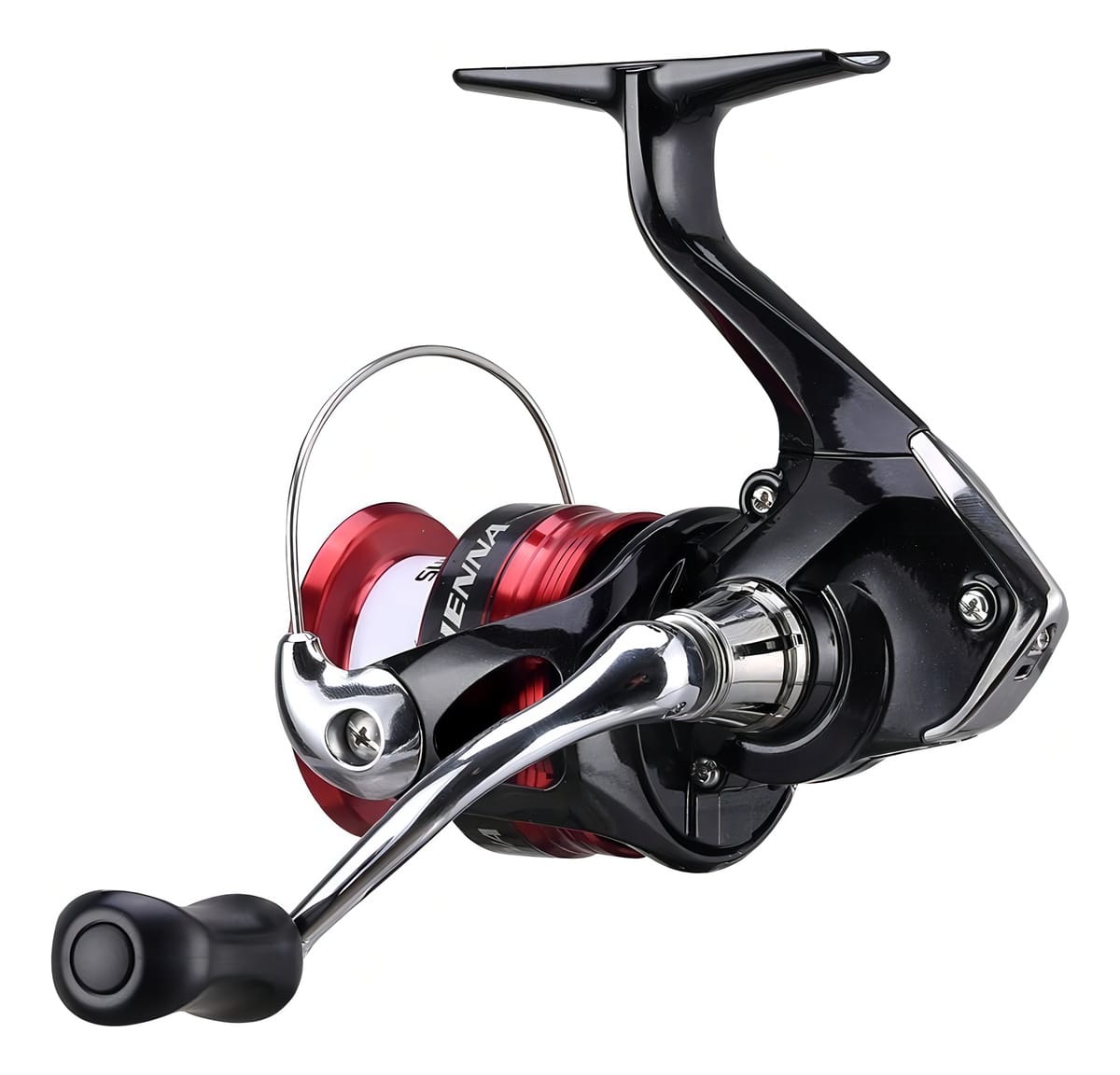 Reel Frontal Shimano Sienna Fg Sn2500fg Derecho/izquierdo Color Negro