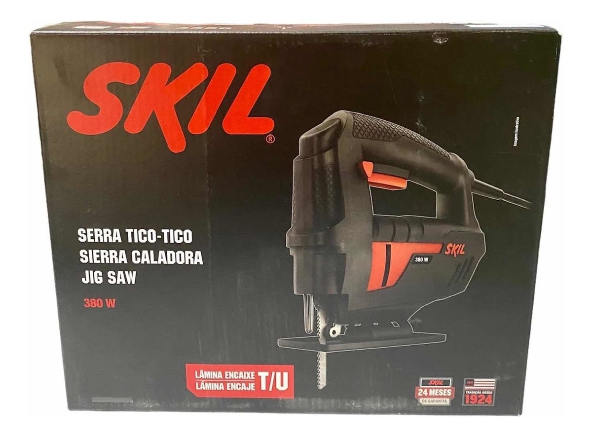 Sierra Caladora Skil 380 W 220 V Madera Metal + Accesorios