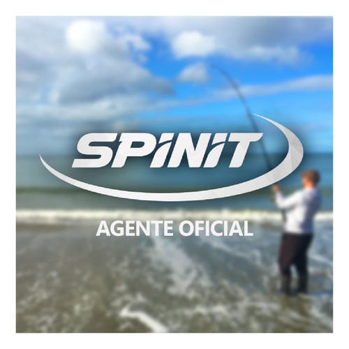 Reel Spinit Predator 7 Rulemanes 16 Kilos De Drag Color Verde Lado De La Manija Izquierdo