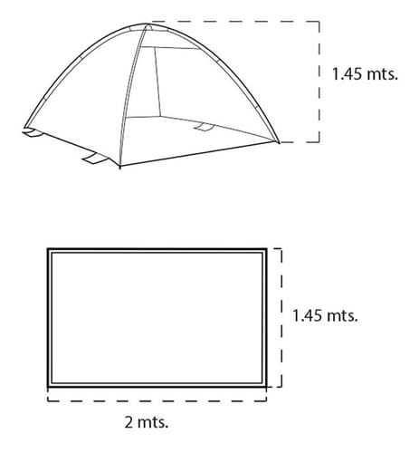 Carpa Spinit Playa Standard Iglu Verano Proteccion Uv