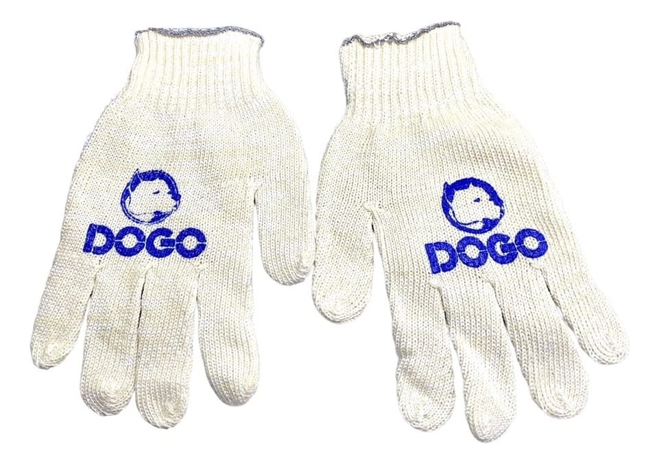 Guantes Moteados Dogo Algodon Poliester Certificado X20pares