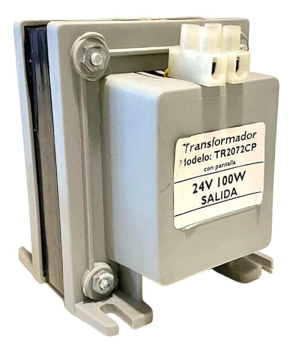 Transformador 220v/24v Potencia 100w Con Pantalla Tableros