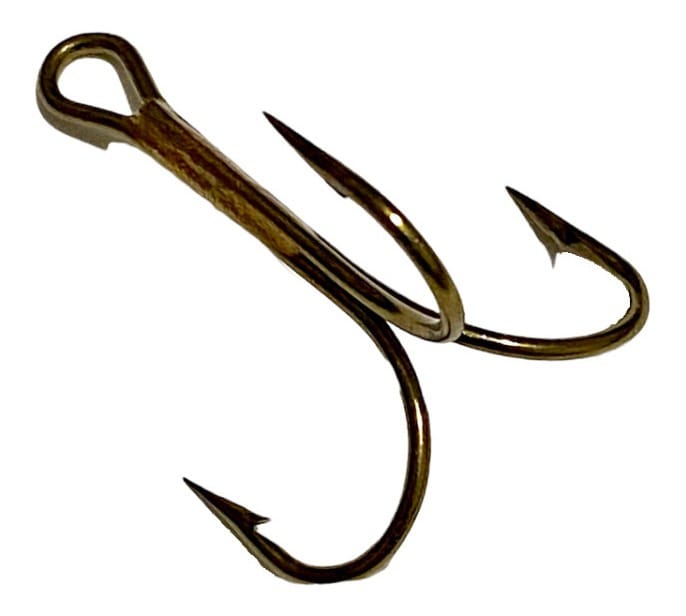 Anzuelo Mustad Triple 2/0 3551 Br X10 Unidades Robadores