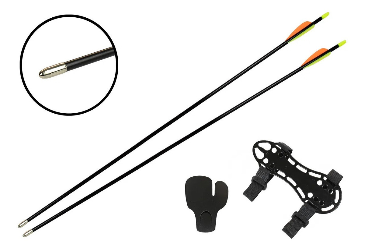Set De Arco Crosman Augusta Recurvo 10-20lbs Flechas +acces.