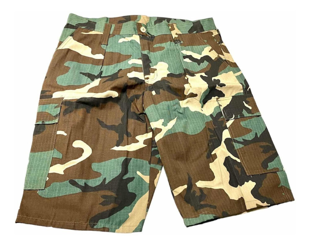 Bermuda Aural Camuflada Con 6 Bolsillos