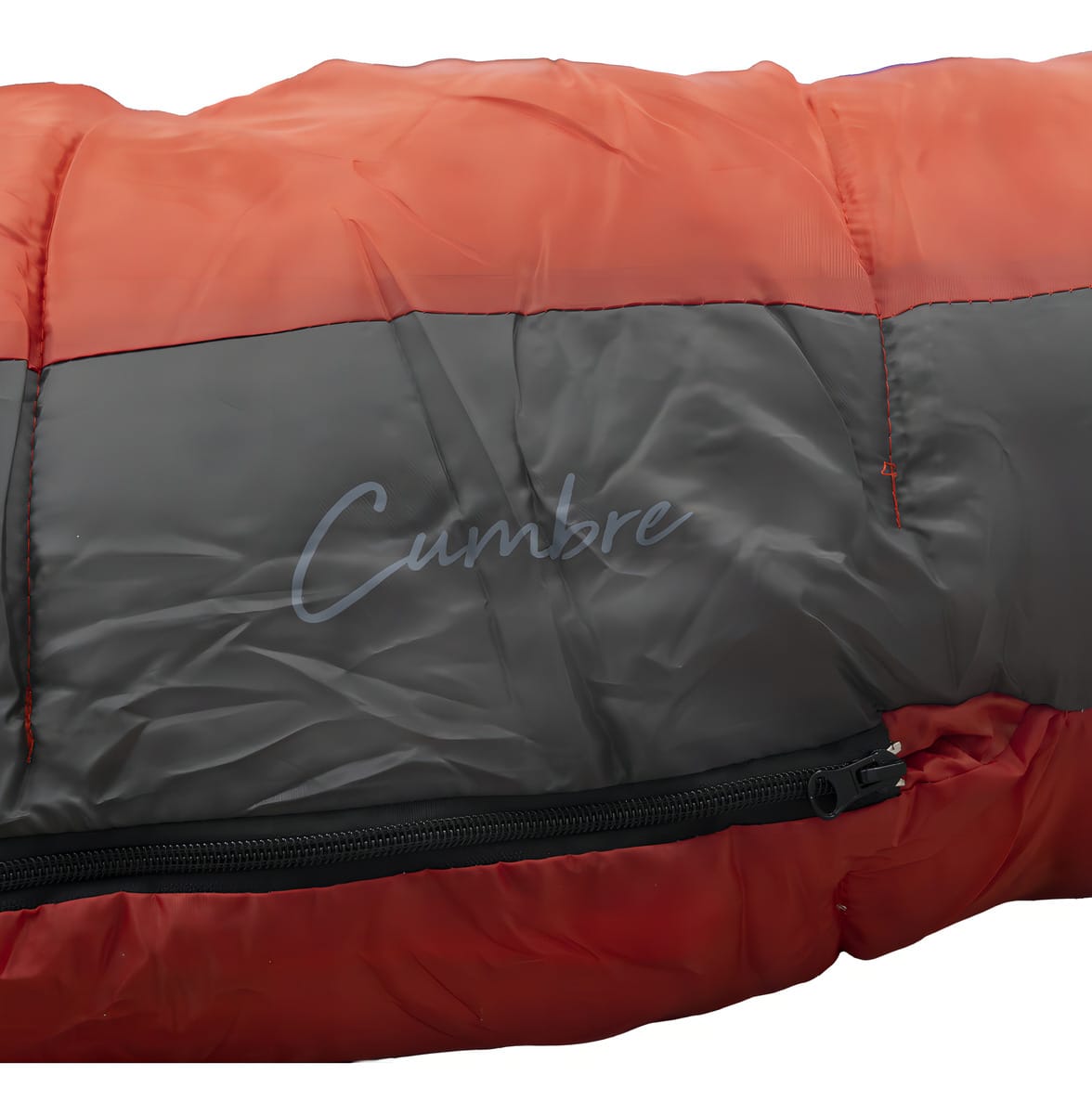 Bolsa De Dormir Térmica Con Capucha Cumbre Spinit Premium Color Rojo