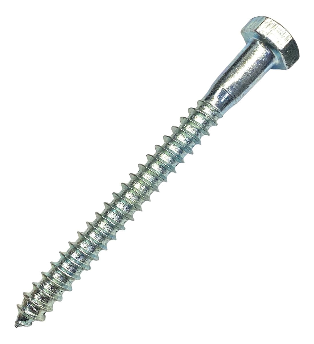 Tirafondo Hexagonal Zincado De 5/16 X 3 1/4 X100 Un