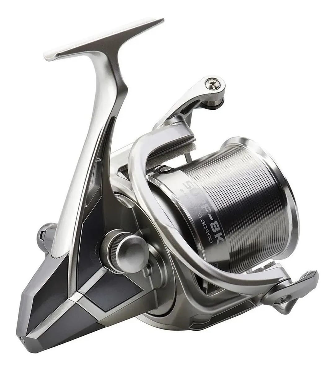 Reel Frontal Okuma Surf-8k Derecho/izquierdo Color Plateado