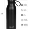 Botella Térmica Waterdog Buho 600ml Frio Calor Hermetica Color Negro